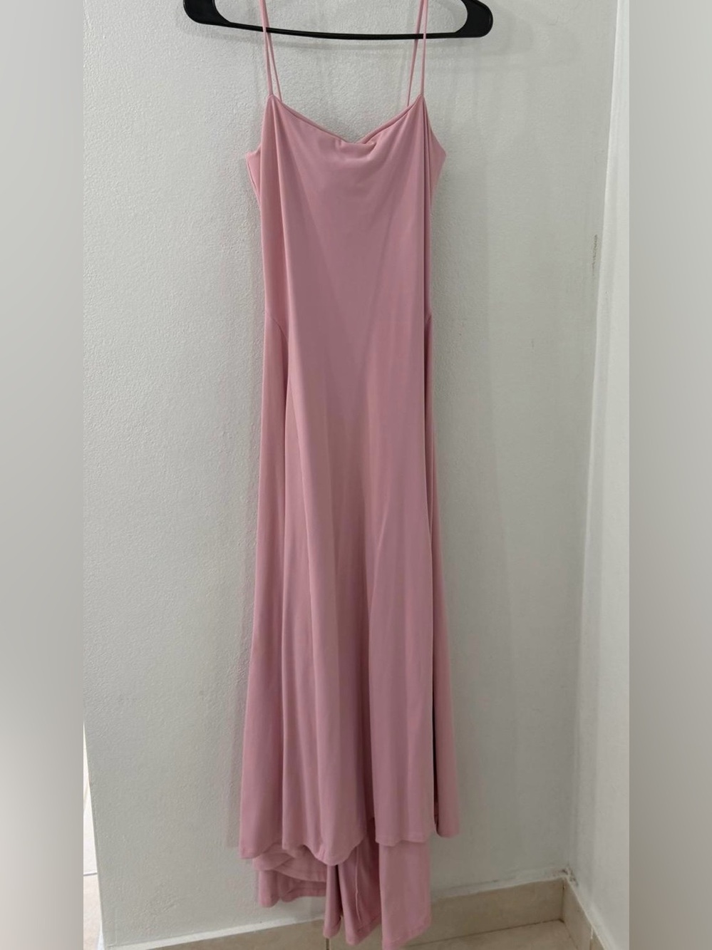 Susana Monaco Dusty Rose Slip Maxi Dress